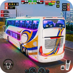 أيقونة Bus Simulator 3D Euro Bus Game